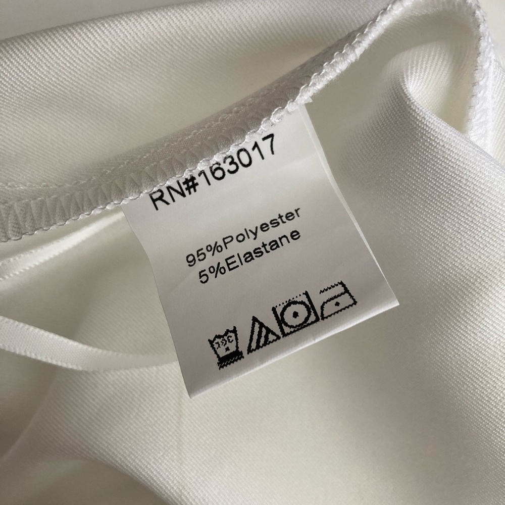 Princess Polly | NWT HUXLEY White Wide Leg Bottoms - Picture 8 of 8